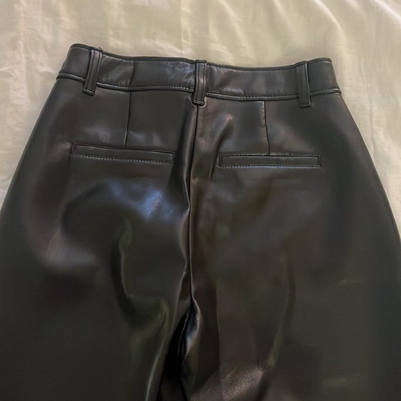 Babaton faux leather pants - Picture 3 of 6